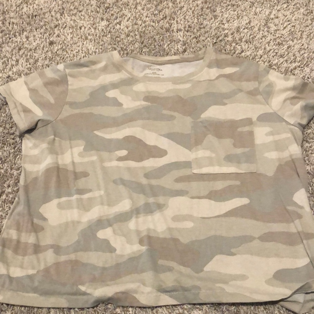 arizona camo crop top